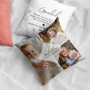 Coussin Petits-enfants rendent la vie grandiose Grand-père