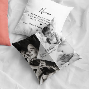 Coussin Petits-enfants rendent la vie grandiose Nanna 3 Ph