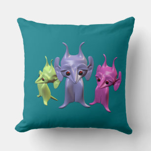 Coussin Petits Martiens