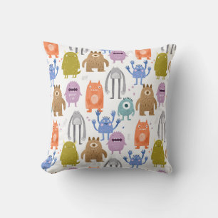 Coussin Petits monstres pour enfants