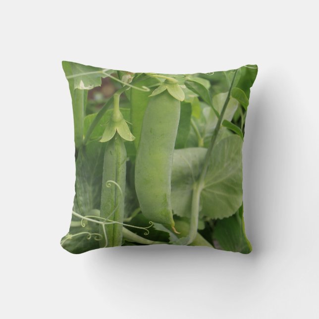 Coussin Petits pois d'été (Recto)