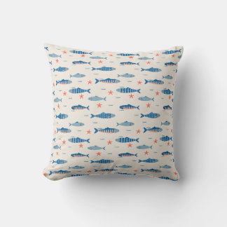 Coussin Petits poissons