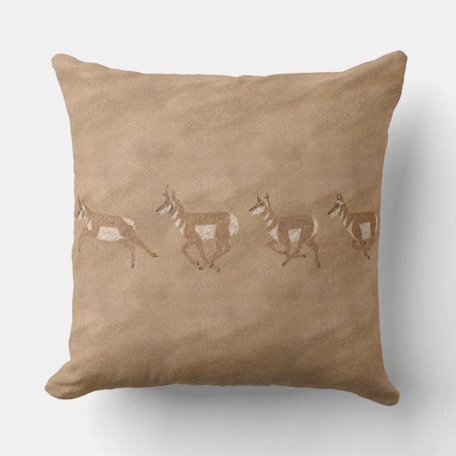 Coussin Petroglyph sud-ouest de Pronghorn (Recto)