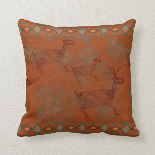 Coussin Pétroglyphes de canyons de sud-ouest