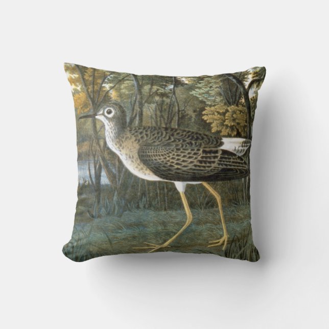 Coussin Peu de Yellowlegs (Recto)