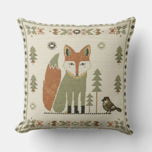 Coussin Peuple Renard des Bois