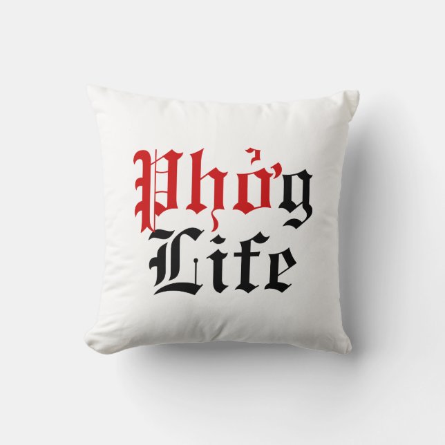 Coussin Phở g Life (Recto)