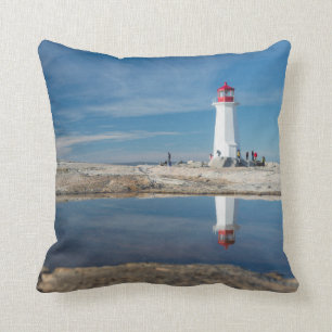 Coussin Phare Canada de la crique de Peggy