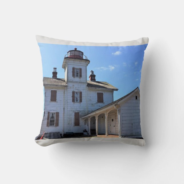 Coussin Phare de Yaquina Bay, Newport, Oregon (Recto)