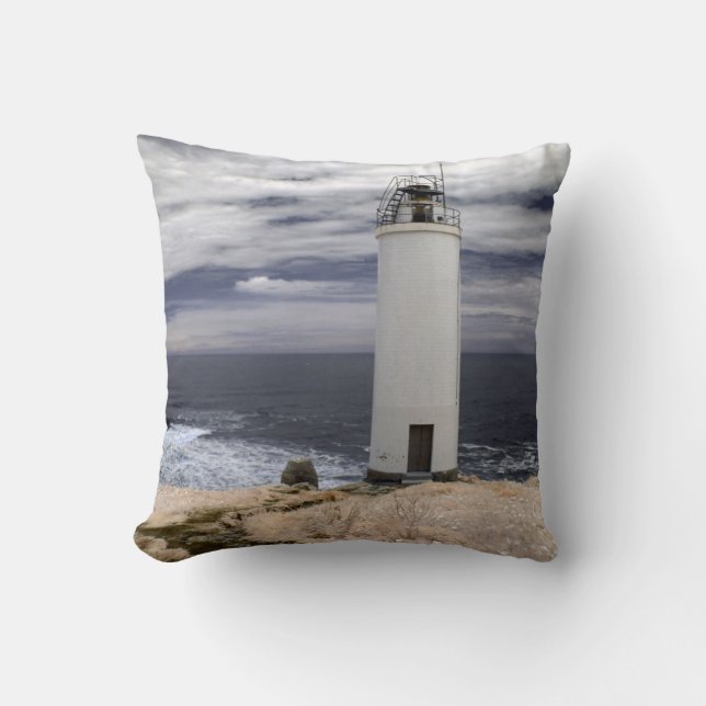 Coussin Phare | Galicie, Espagne de Laxe (Recto)