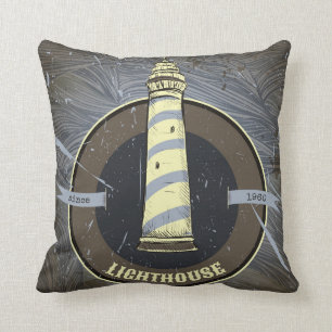 Coussin Phare vintage 1960