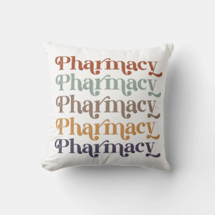 Coussin Pharmacie Rétro Pharmacy Pharmacy Cadeau étudiant