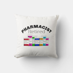 Coussin Pharmacien à la retraite