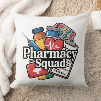 Coussin 'Pharmacy Squad'.