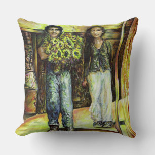 Coussin Phase de ChapeI Sixtine d'un ChaIIenge