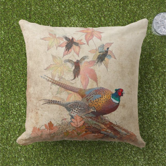 Coussin Pheasant (Herbe)