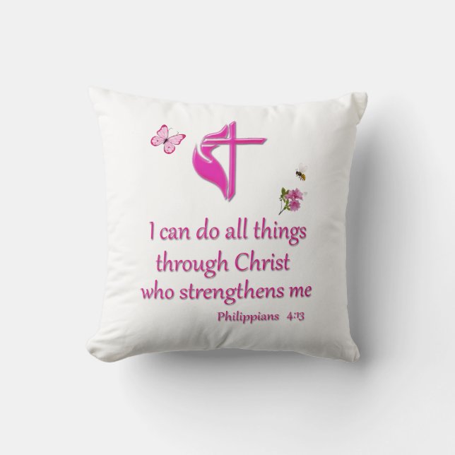 Coussin Phiilipeans 4:16 (Recto)