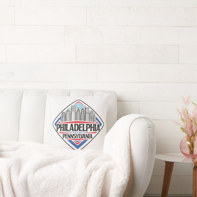 Coussin Philadelphie Pennsylvanie (Canapé)