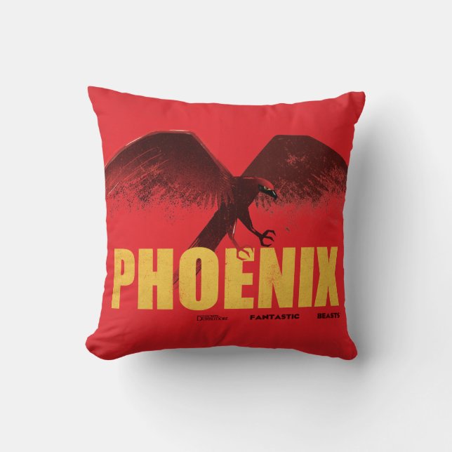 Coussin Phoenix Vingate Graphic (Recto)