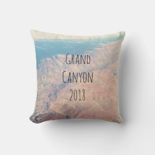Coussin photo aérien rétro grand canyon arizona vintage
