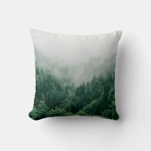 COUSSIN PHOTO AÉRIENNE D'ARBRES VERTS