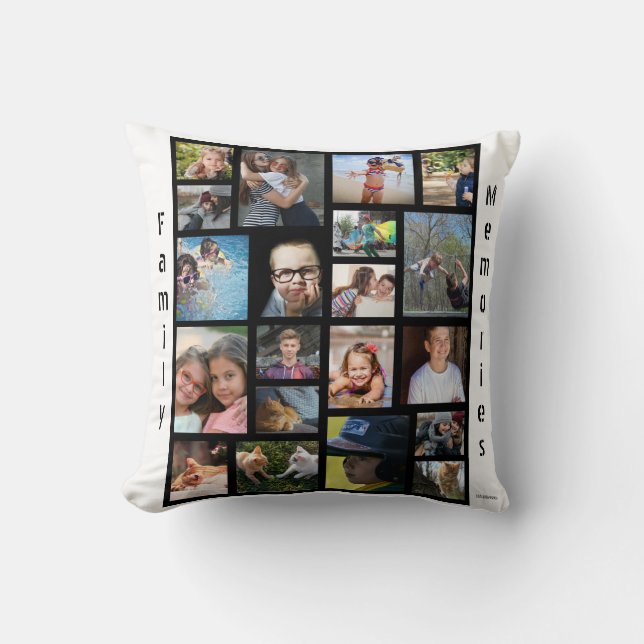 Coussin photo avec 20 Modèles - HAMbWG (Recto)