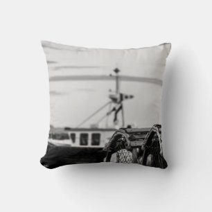 Coussin photo bateau de pêche