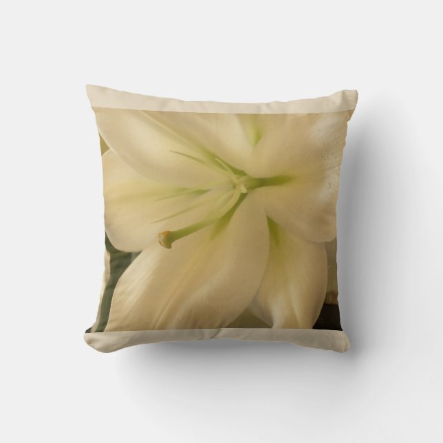 Coussin photo blanc Lillum (Recto)