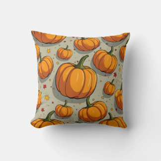 coussin photo citrouille halloween