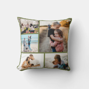 Coussin Photo Collage Idées De Cadeaux Créer 5 Photos