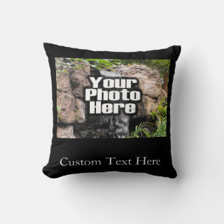 Coussin Photo couleur personnalisée