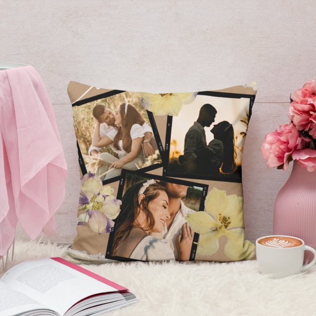 Coussin Photo Couple romantique de la Saint-Valentin (Créateur téléchargé)