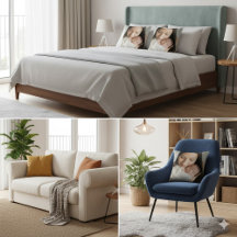 Photo Customised Pillow With Picture Throw Pillows