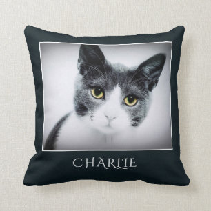 Coussin Photo Cute Cat personnalisée