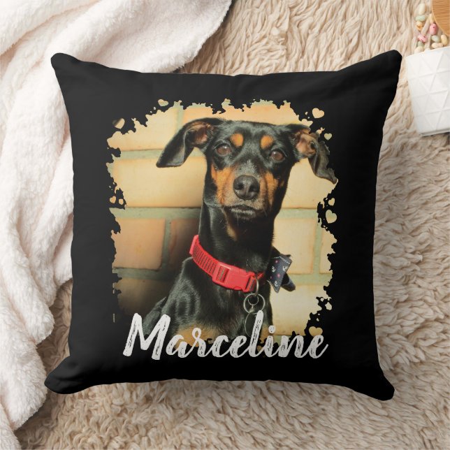 Coussin Photo de chat pour chien de compagnie personnalisé (Couverture)