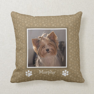 Coussin photo de chien Love Me Love My Dog Emprein