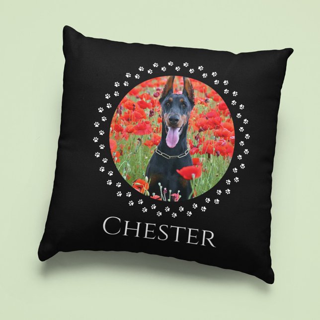 Coussin photo de chien - Personnalisé Gardien de l (Créateur téléchargé)