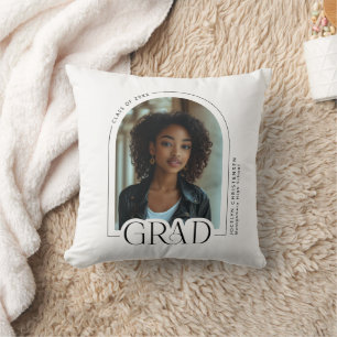 Coussin Photo de la promotion 2026 Cadeau de fin d'études