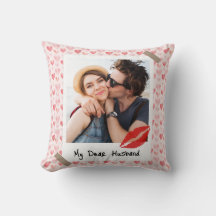 Photo de la Saint-Valentin Cœur Rouge Cher Mari Pe