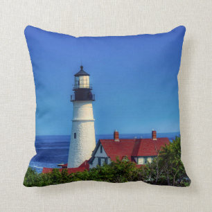 Coussin Photo de la tête du Maine Portland