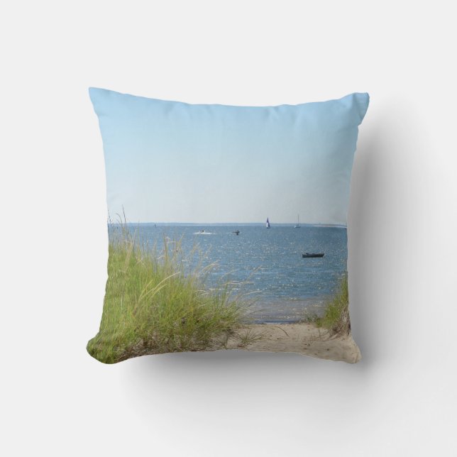 Coussin Photo de plage (Recto)