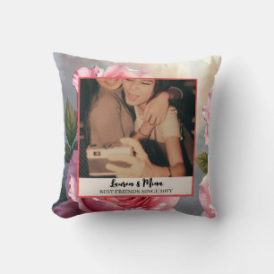 Coussin Photo de plaid BFF moderne Amitié Meilleure amie
