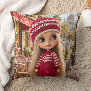 Coussin Photo de poupée Blythe