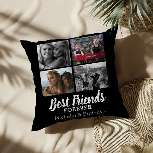 Coussin Photo des Meilleurs Amis pour Toujours Moderne