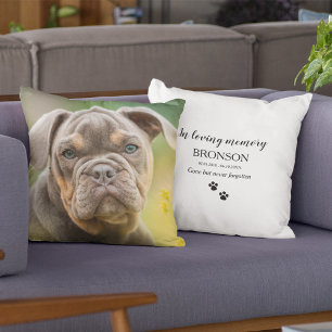 Coussin Photo élégant en souvenir affectueux