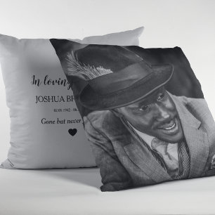 Coussin Photo élégant en souvenir affectueux