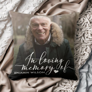 Coussin Photo en mémoire d'amour