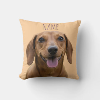 Coussin Photo et nom de compagnie personnalisés