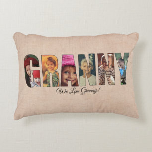 Coussin photo GRANNY, Ajouter des images, Message