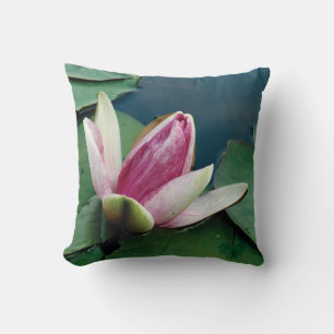 Coussin photo Lotus rose 41 cm x 41 cm